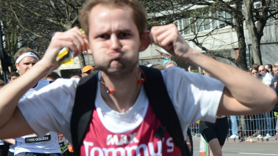 Tommy's charity runner