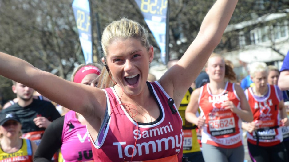 Tommy's charity runner