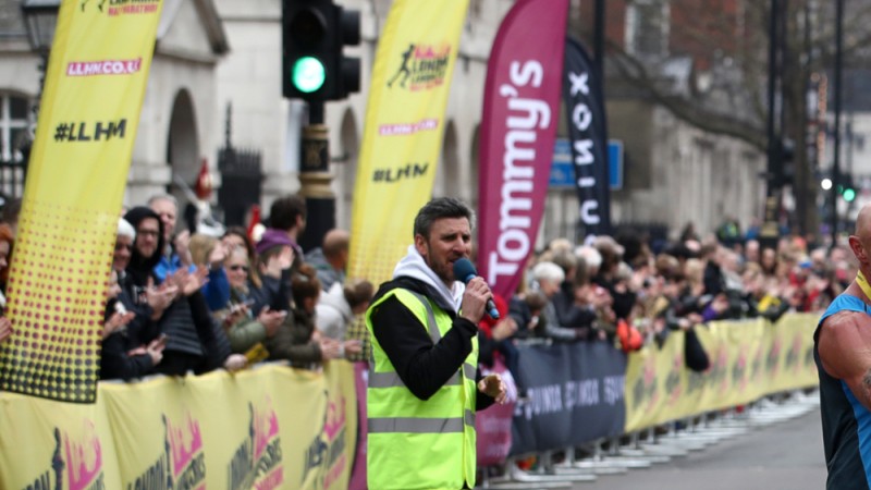 LLHM commentator on race day