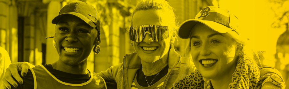 celebs at the London Landmarks Half Marathon start line