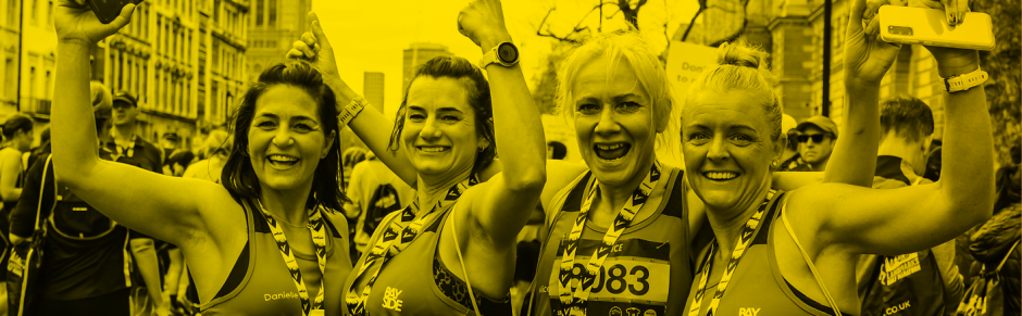 Four LLHM Runners at finish line